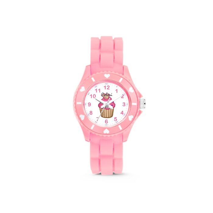 Ρολόι Colori Kids CLK119 ροζ Cupcake - Image 1