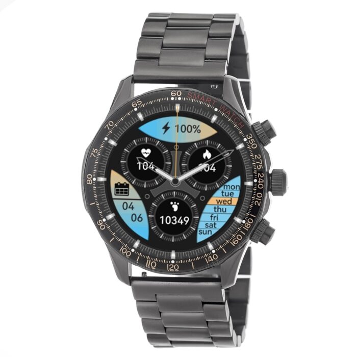 Smartwatch 3GW6802 Black Stainless Steel Bracelet - Image 3
